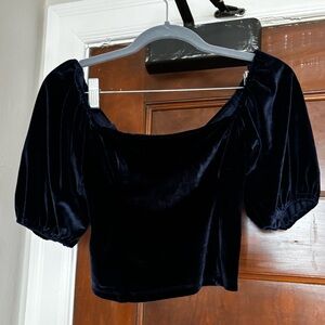 Abercrombie & Fitch Velvet Top